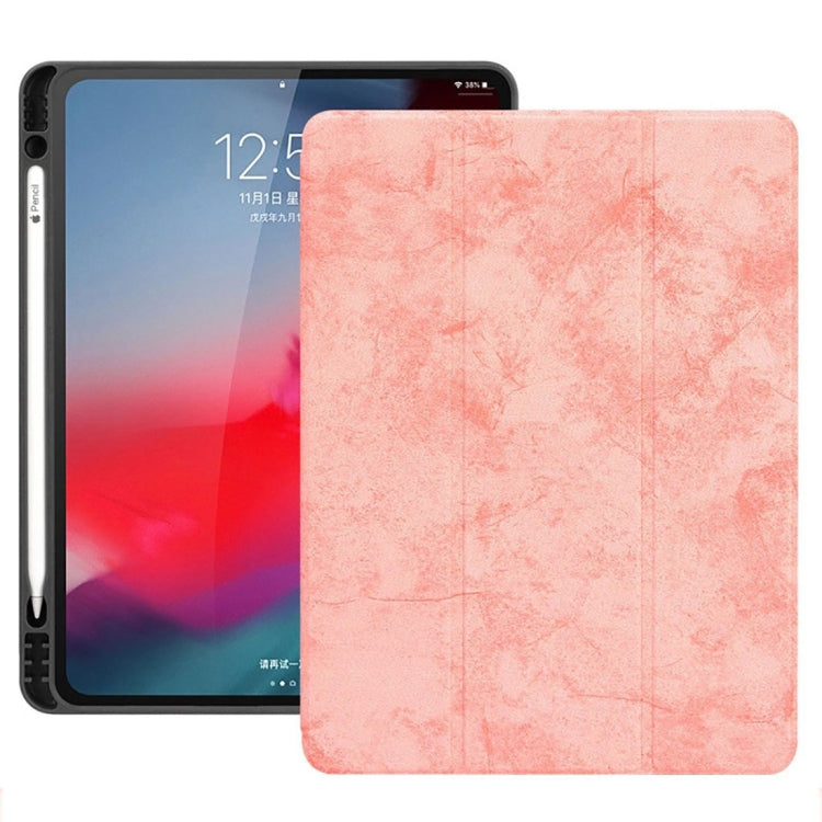 Horizontal Flip Leather Case with Pen Slot  Three-folding Holder & Wake-up / Sleep Function for iPad Air 13 2024 / 2025 / Pro 12.9 (2018)