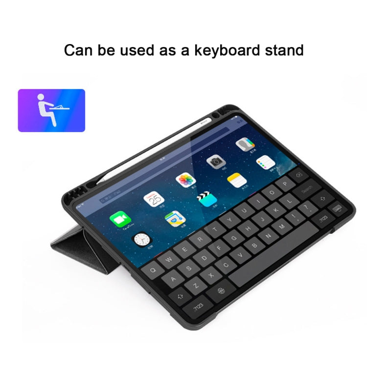 Horizontal Flip Leather Case with Pen Slot  Three-folding Holder & Wake-up / Sleep Function for iPad Air 13 2024 / 2025 / Pro 12.9 (2018)