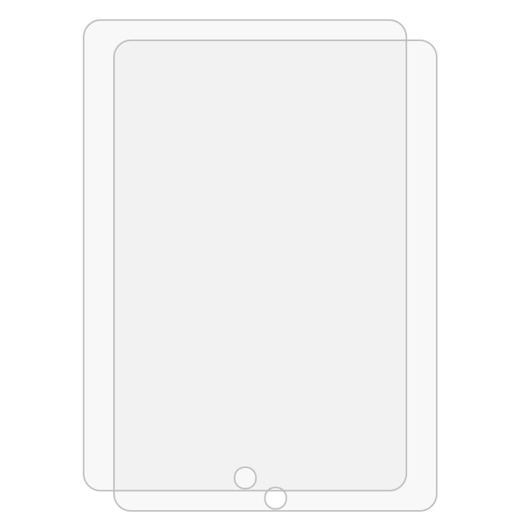 2片裝 適用於iPad 10.2 2021 / 2020 / 2019 9H直邊防爆鋼化膜