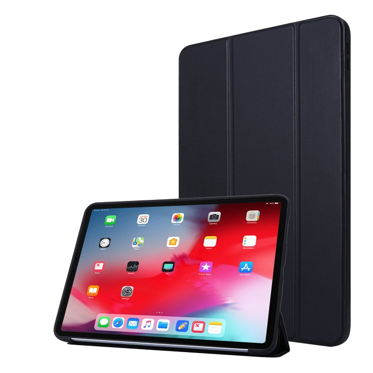 適用於 iPad Pro 11  PC+PU平板皮套 帶三折支架
