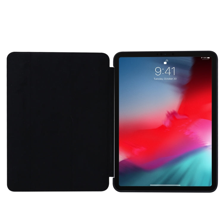 適用於 iPad Pro 11  PC+PU平板皮套 帶三折支架