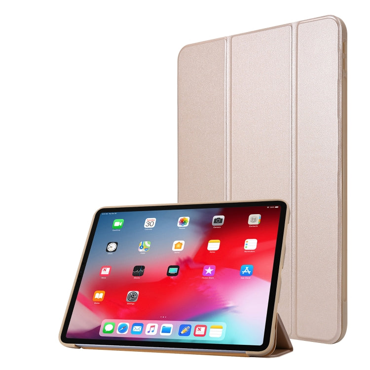 適用於 iPad Pro 11  PC+PU平板皮套 帶三折支架