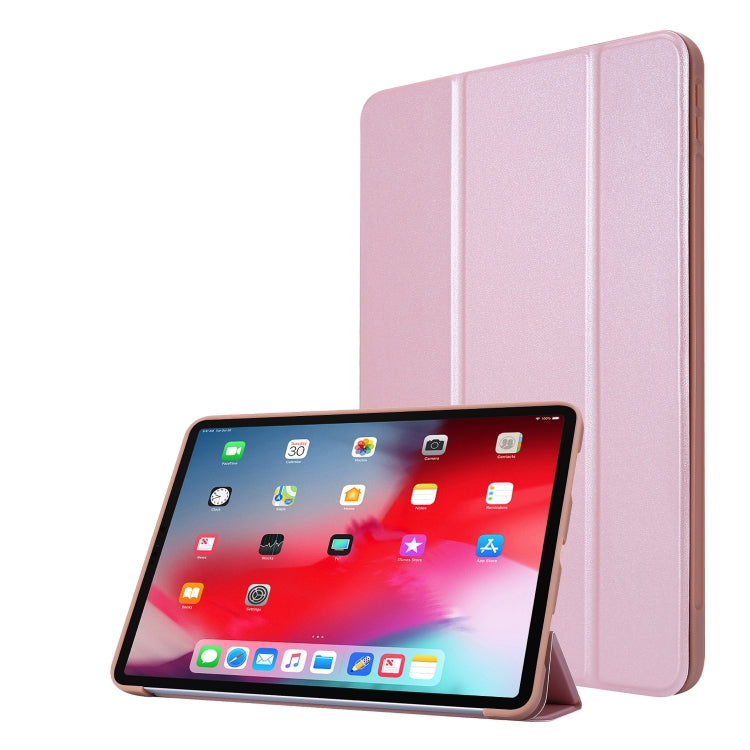 適用於 iPad Pro 11  PC+PU平板皮套 帶三折支架