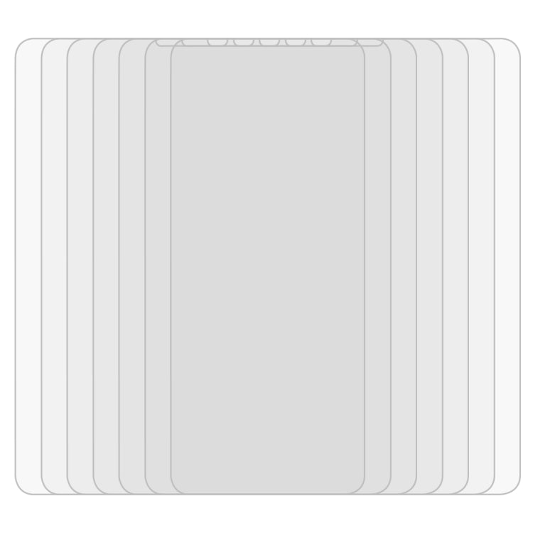 25個裝 適用於蘋果iPad Pro 11英寸 iPad Pro 11 2018/2020/2021/2022 / iPad Air 4&5 10.9 0.26mm9H硬度2.5D弧邊鋼化玻璃膜