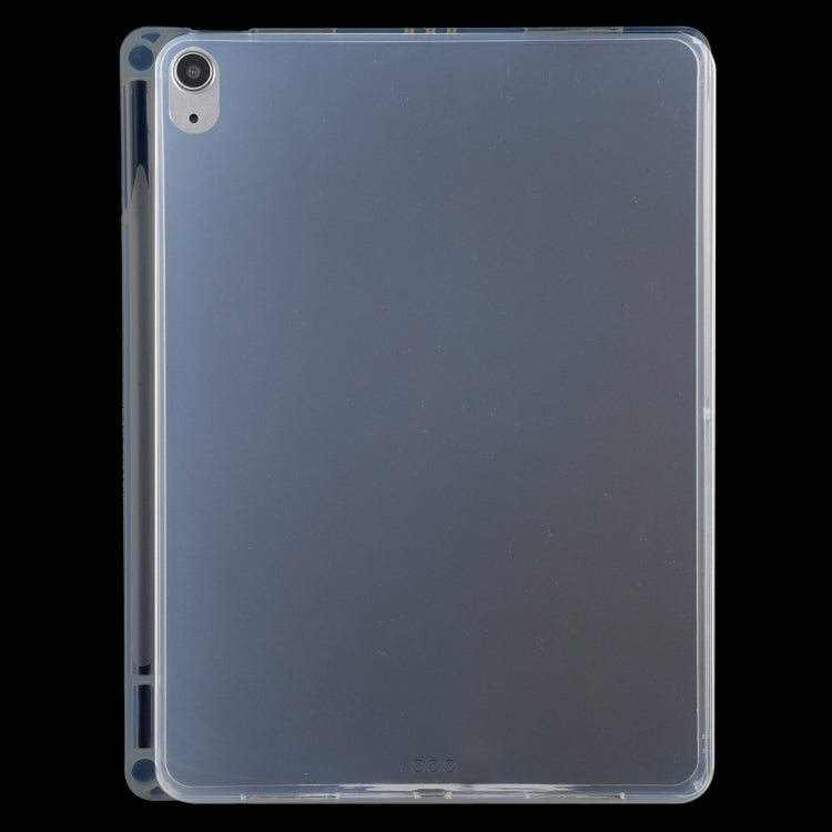 0.75mm透明TPU保護殼 帶筆槽 適用於iPad Air 2022 / 2020 10.9 / iPad Pro 11 2018
