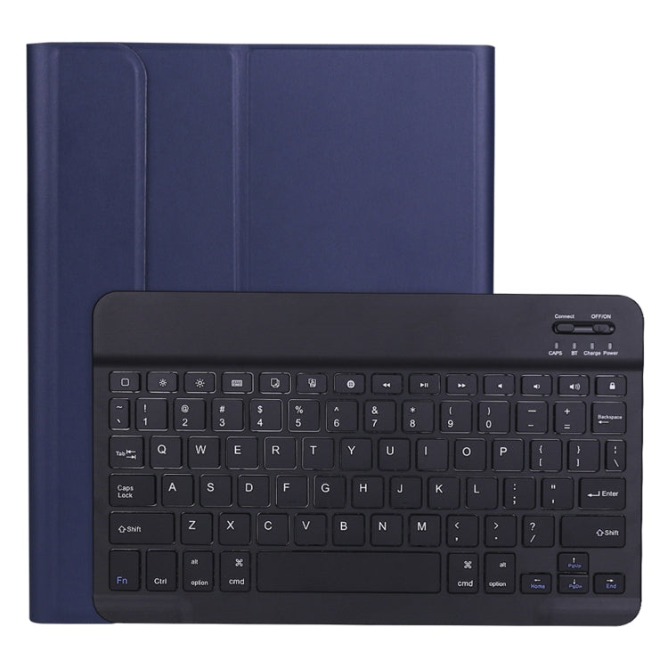 A11B Bluetooth 3.0 Ultra-thin ABS Detachable Bluetooth Keyboard Leather Tablet Case with Holder & Pen Slot for iPad Pro 11 2022 / 2021 / Air 5 / Air 4