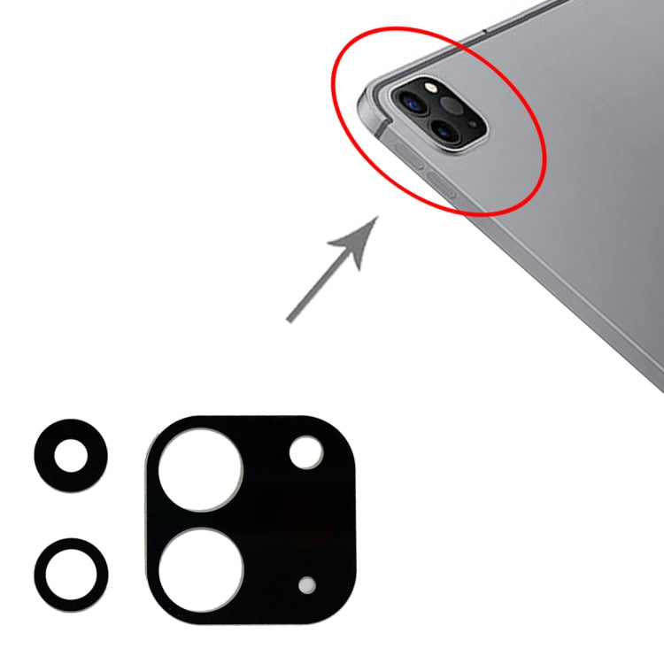 適用於iPad Pro 12.9 inch 2021  A2379 A2461 A2462  攝像頭鏡片 一套賣