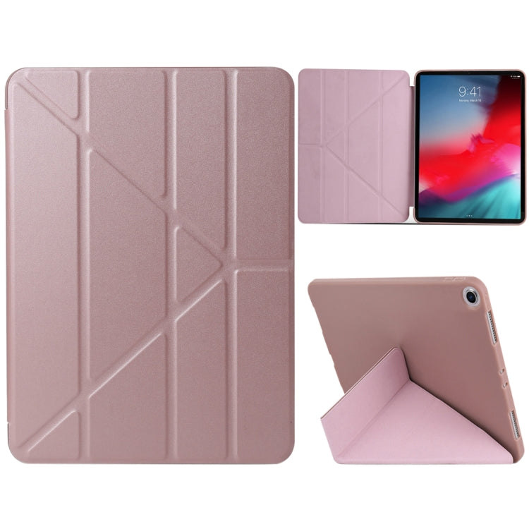 適用於iPad Air  / iPad Pro 10.5寸 變形金剛 小米紋PU+硅膠全包三折保護套
