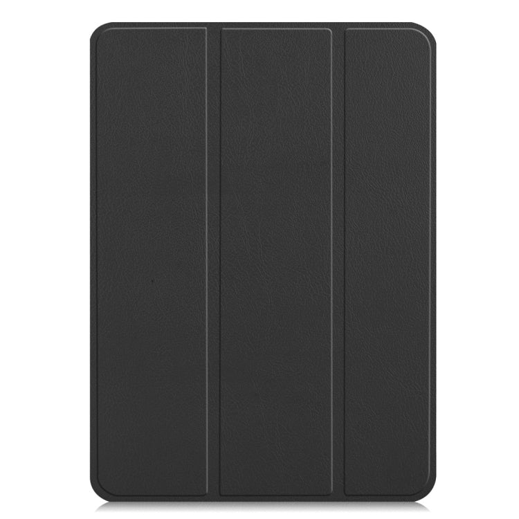 Custer Texture Horizontal Flip PU Leather Case for iPad Air 13 2024 / iPad Pro 12.9 inch (2018), with Three-folding Holder & Sleep / Wake-up Function