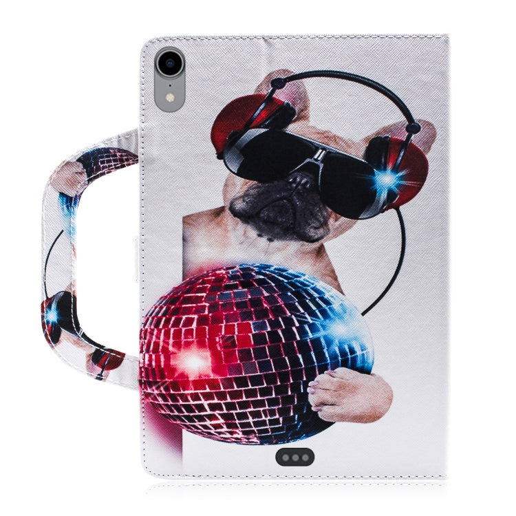 適用於iPad Pro 11 Inch  時尚狗圖案左右翻蓋皮套 帶支架&卡槽&錢包