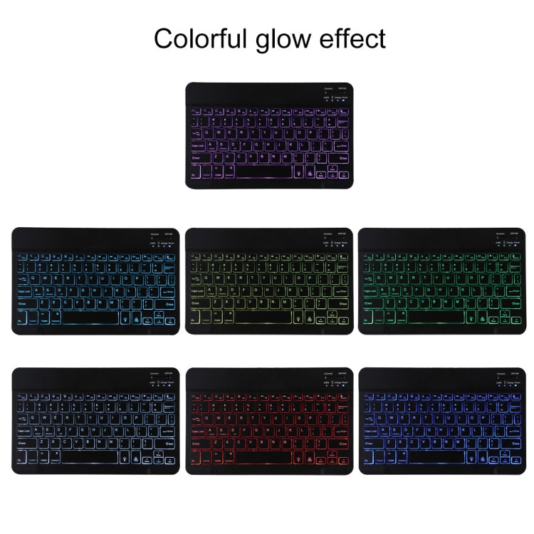 TG11BS 適用於 iPad Pro 11 inch  可分體藍牙鍵盤+超纖皮革平板鍵盤皮套 帶背光&筆槽&支架 黑色鍵盤