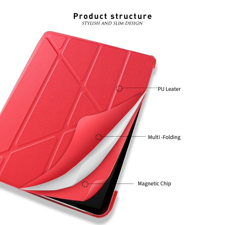 Horizontal Flip Ultra-thin Magnetic PU Leather Case for iPad Air 11 2024 / iPad Pro 11 inch 2018/2020/2021, with  Sleep / Wake-up Function