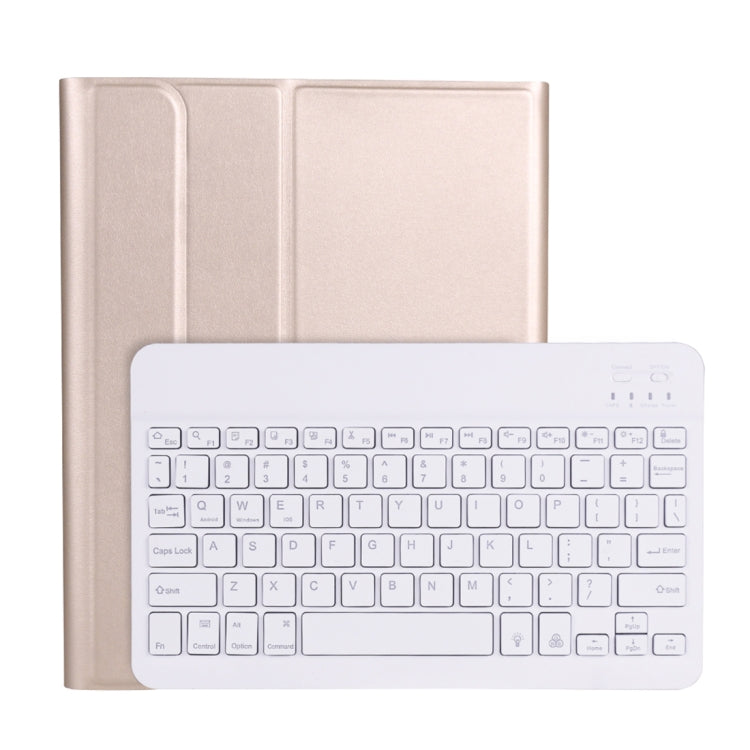 A11BS 2020 Ultra-thin ABS Detachable Bluetooth Keyboard Tablet Case for iPad Pro 11 2022 / 2021 / Air4 / Air5, with Backlight & Pen Slot & Holder
