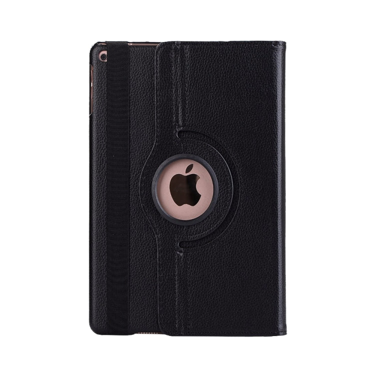 適用於iPad Mini 2019 荔枝紋左右開360度旋轉皮套 帶支架&休眠功能