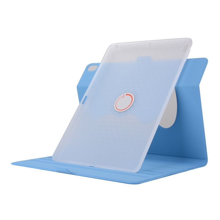 適用於iPad Pro 10.5英寸 左右開純色彈力革皮套 帶360度旋轉支架