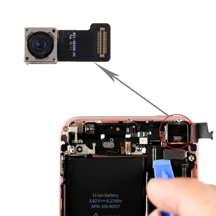 適用於蘋果iPhone SE 原裝后攝像頭