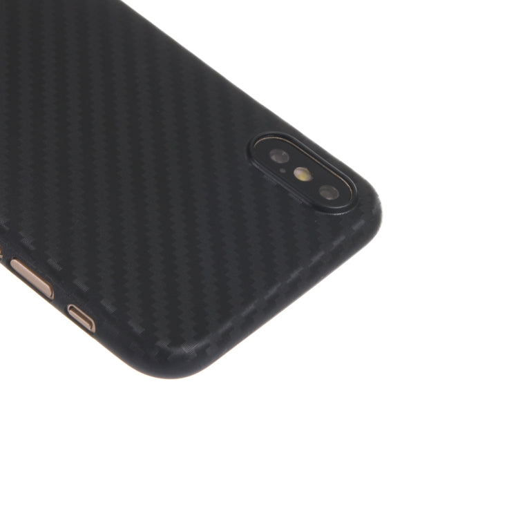 適用於蘋果  iPhone X / XS   碳纖維PP手機保護殼