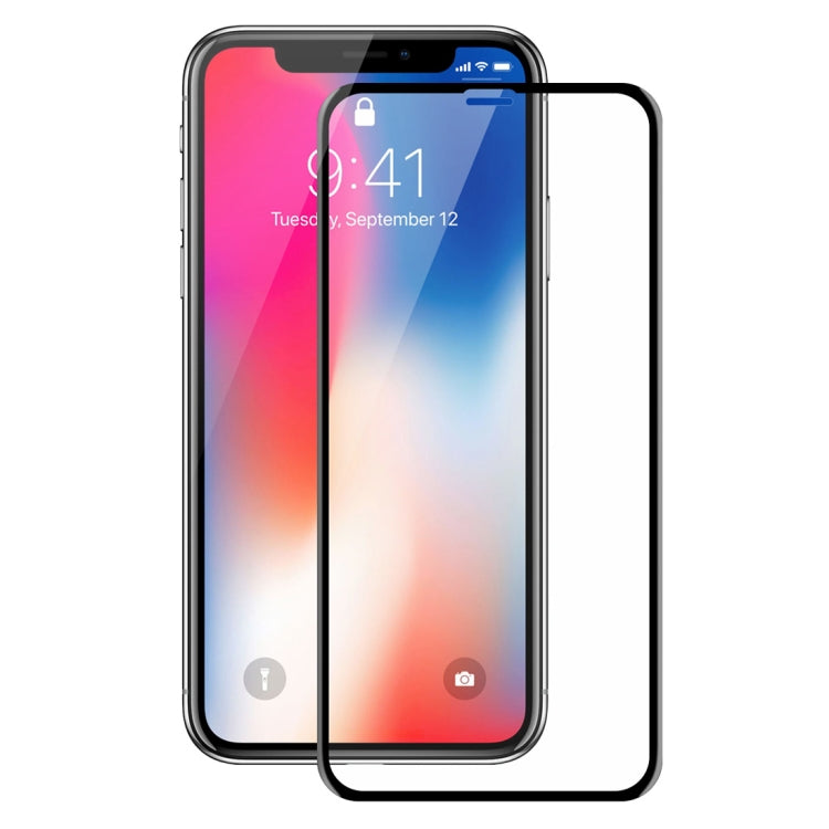 恩凱 草帽王子 適用於iPhone X 0.26mm 9H 6D曲面全屏覆蓋鋼化玻璃保護膜