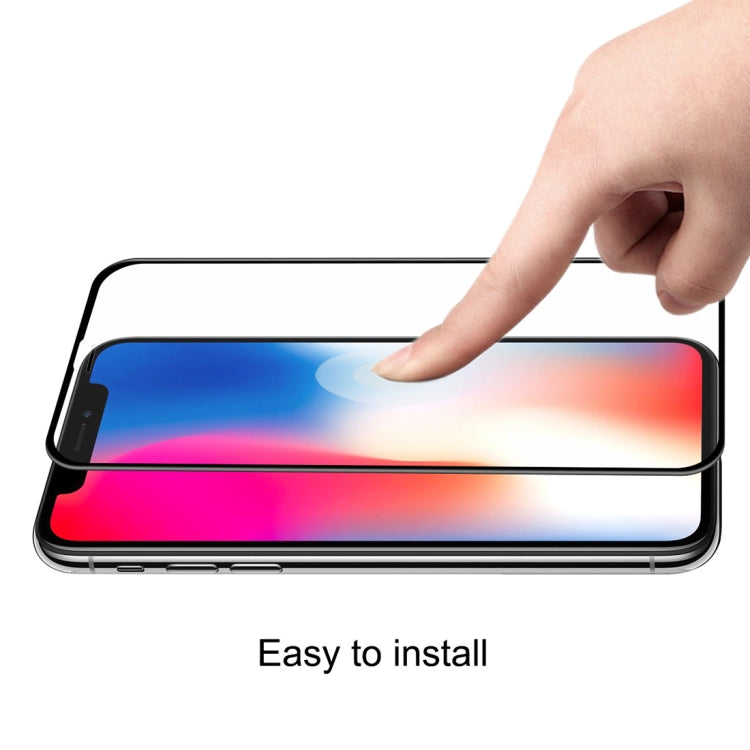 恩凱 草帽王子 適用於iPhone X 0.26mm 9H 6D曲面全屏覆蓋鋼化玻璃保護膜