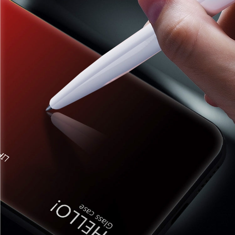 適用於iPhone X / XS 漸變色玻璃殼