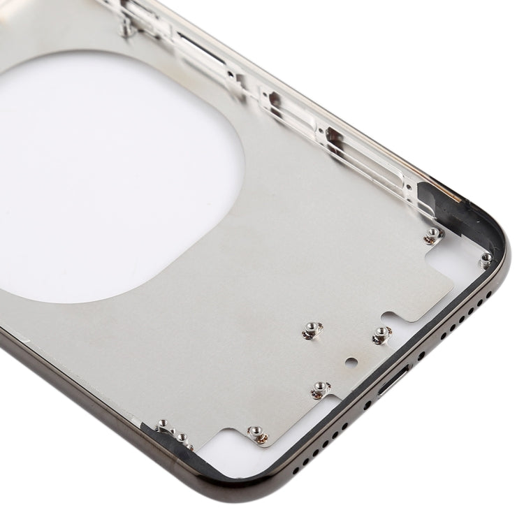 適用於iPhone X 透明后蓋帶相圈&邊鍵&卡托