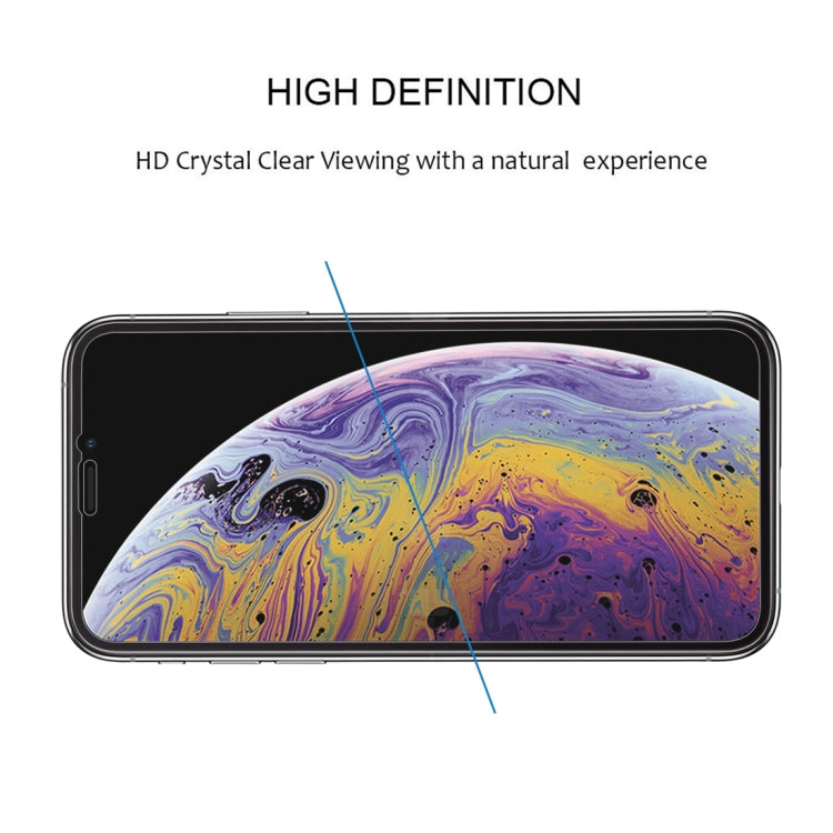 適用於iPhone X / XS 9H 10D全屏點膠鋼化膜