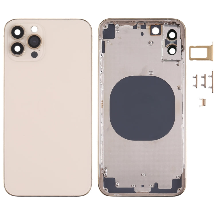 適用於iPhone X 仿iPhone 13 Pro 外觀 全套替換殼帶邊鍵&卡托