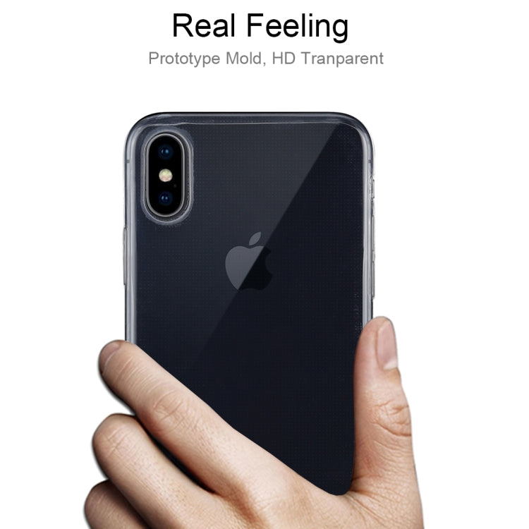 適用於iPhone X / XS TPU超薄透明保護殼