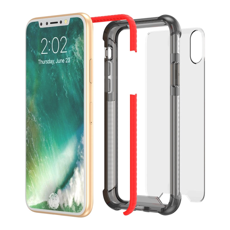 適用於iPhone X / XS PC TPU防摔手機保護殼