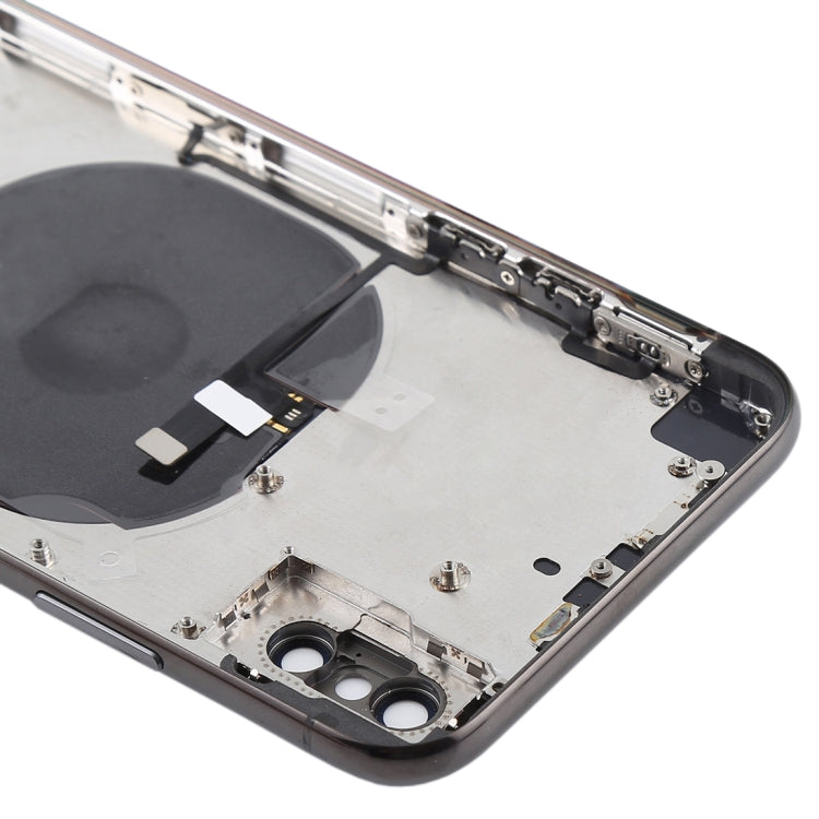 適用於iPhone X 替換后蓋總成帶邊鍵&無線充電模塊&音量排線&卡托