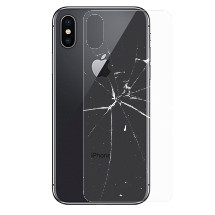 適用於iPhone X / XS 2.5D弧邊透明鋼化玻璃后膜