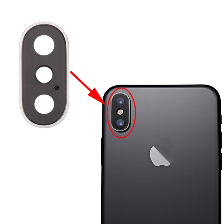 5.8寸 適用於iPhone X 后攝像頭圈