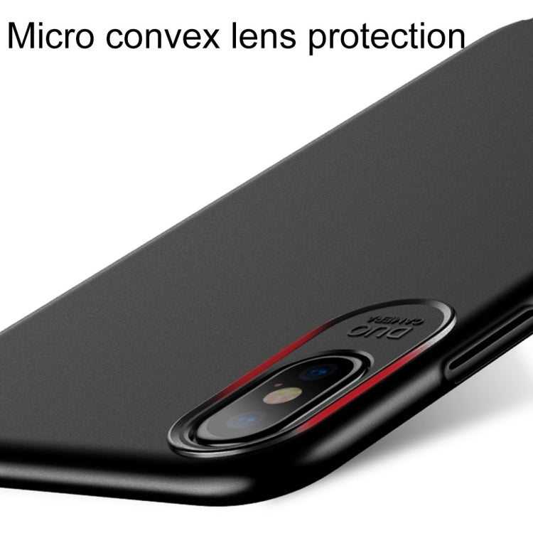 USAMS 簡系列   適用於iPhone X / XS   PC噴油防摔保護殼