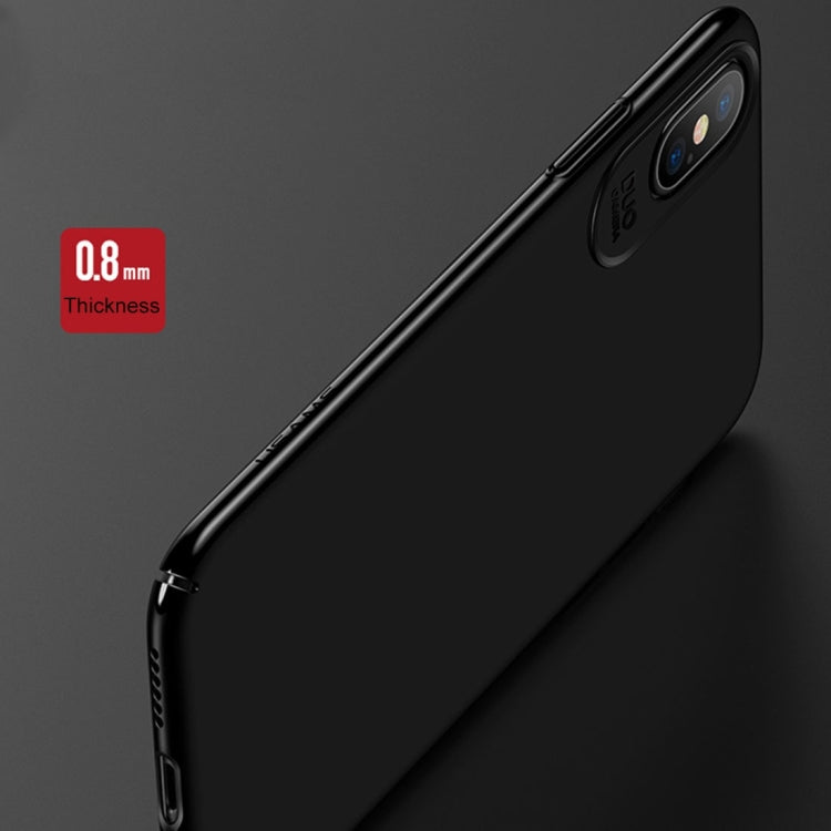 USAMS 簡系列   適用於iPhone X / XS   PC噴油防摔保護殼