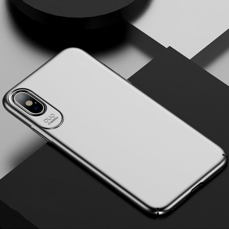 USAMS 簡系列   適用於iPhone X / XS   PC噴油防摔保護殼