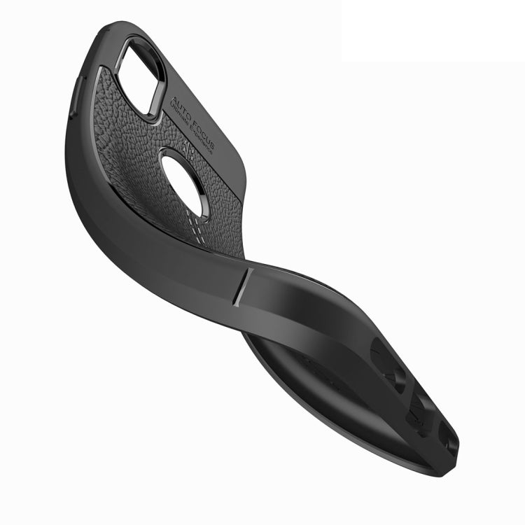 適用於iPhone X / XS 荔枝紋TPU手機保護殼