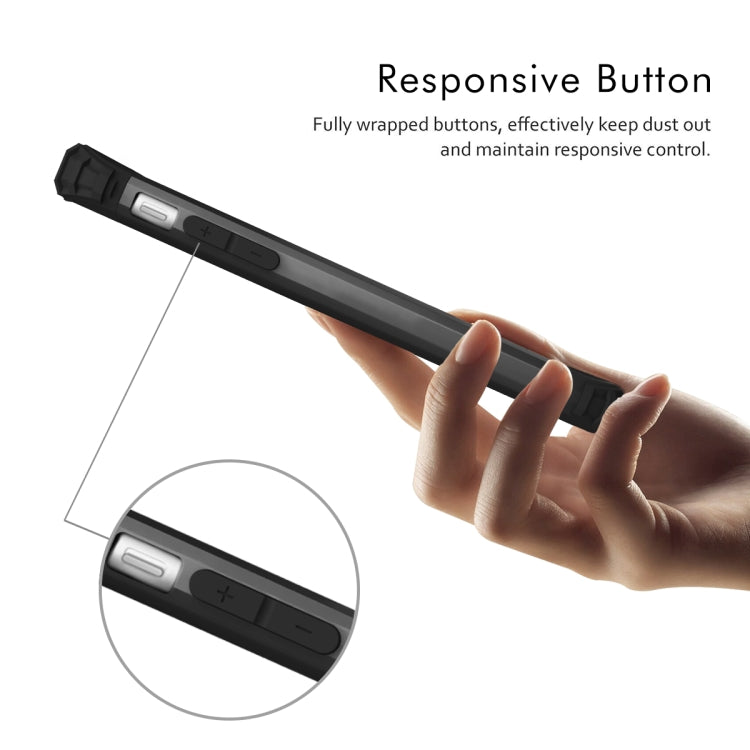 適用於iPhone X / XS   三合一 防摔 電鍍PC+硅膠 手機保護殼