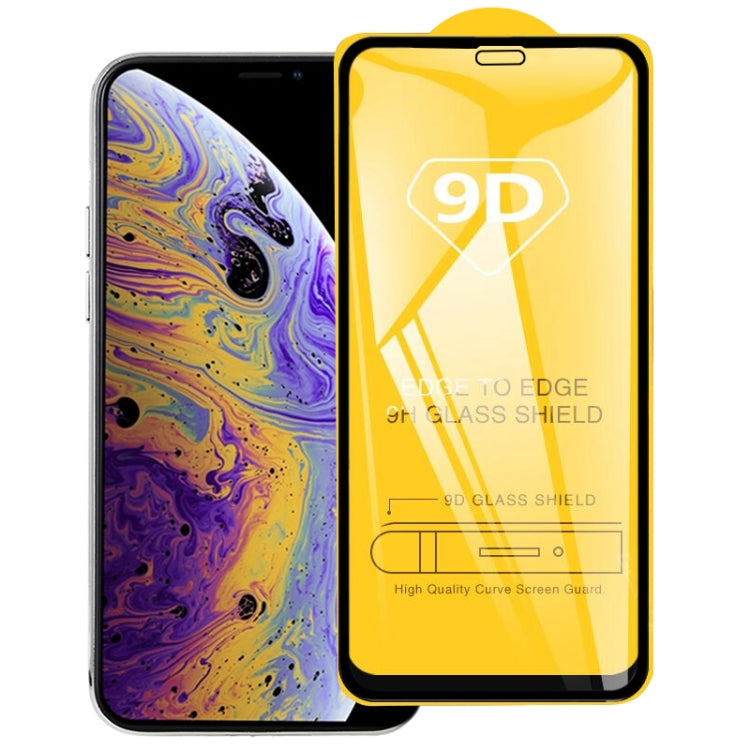 9H 9D全屏鋼化玻璃保護膜 適用於iPhone 11 Pro / XS / X