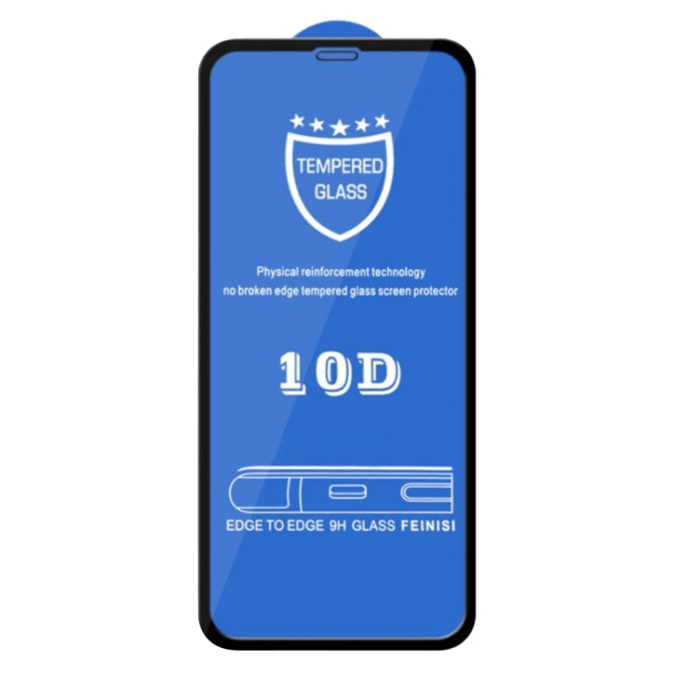 9H 10D全屏鋼化玻璃保護膜 適用於iPhone 11 Pro / XS / X