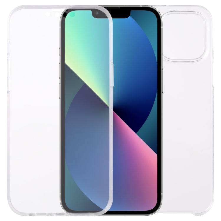 PC+TPU超薄雙面全包透明手機殼 適用於 iPhone 13 mini