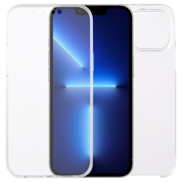 PC+TPU超薄雙面全包透明手機殼 適用於 iPhone 13 Pro