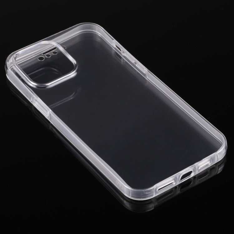 PC+TPU超薄雙面全包透明手機殼 適用於 iPhone 13 Pro Max
