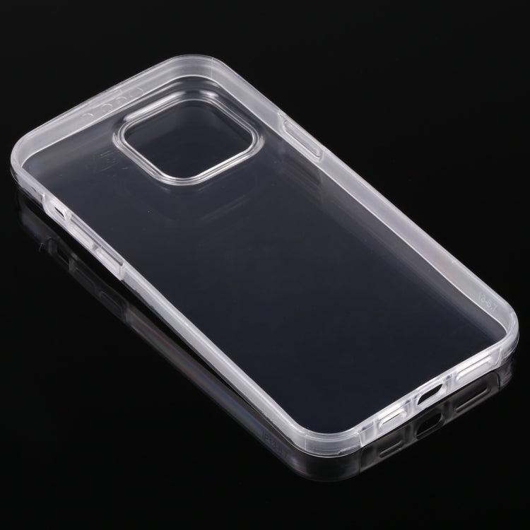 PC+TPU超薄雙面全包透明手機殼 適用於 iPhone 13 Pro Max