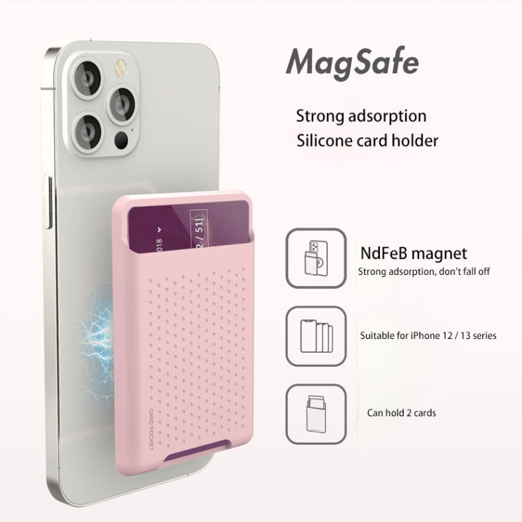 適用於iPhone 13 系列 / iPhone 12 系列 Magsafe 磁吸卡包 防消磁卡套手機背貼