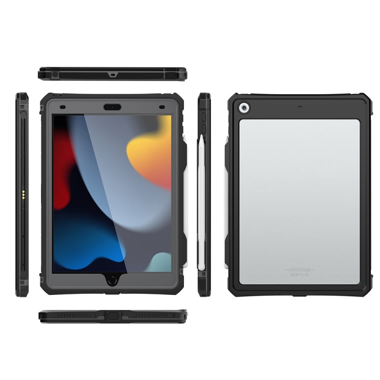 紅辣椒 PC + PET+ TPU防摔防水平板保護殼 適用於iPad 10.2 2021