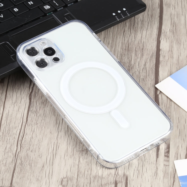 精孔TPU磁吸Magsafe手機保護殼 適用於iPhone 12 Pro