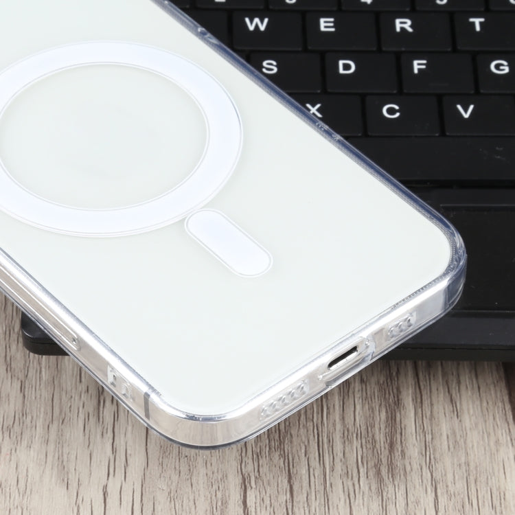 精孔TPU磁吸Magsafe手機保護殼 適用於iPhone 12 Pro