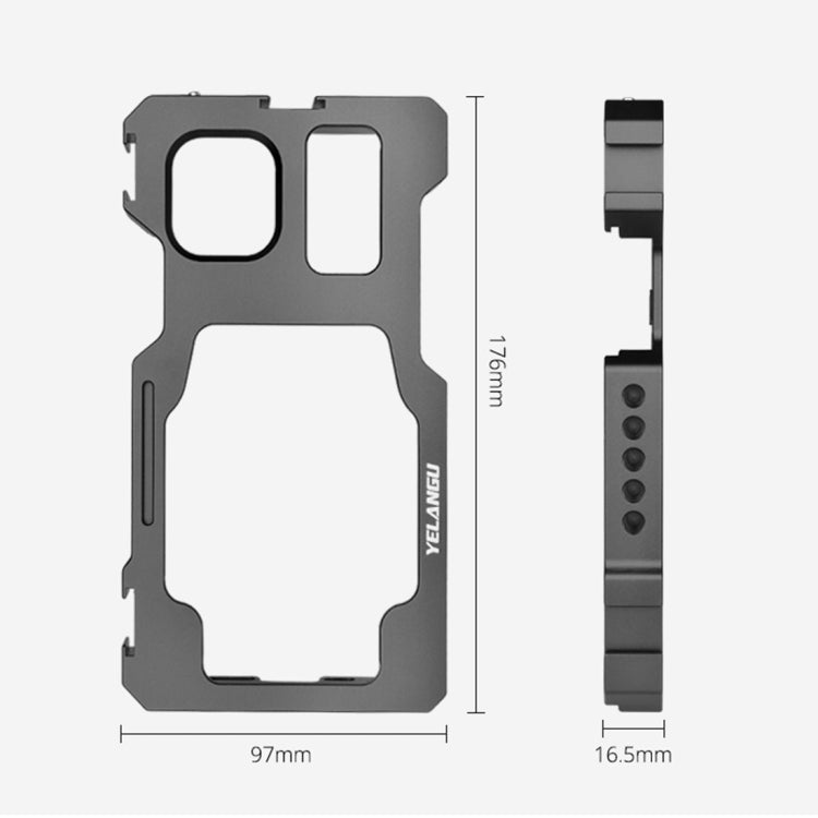 野狼谷YELANGU C23適用於 iPhone 11 Pro Max兔籠+殼