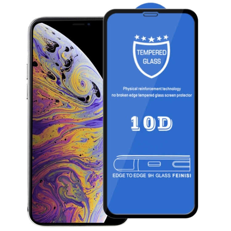9H 10D全屏鋼化玻璃保護膜 適用於iPhone XS Max / iPhone 11 Pro Max