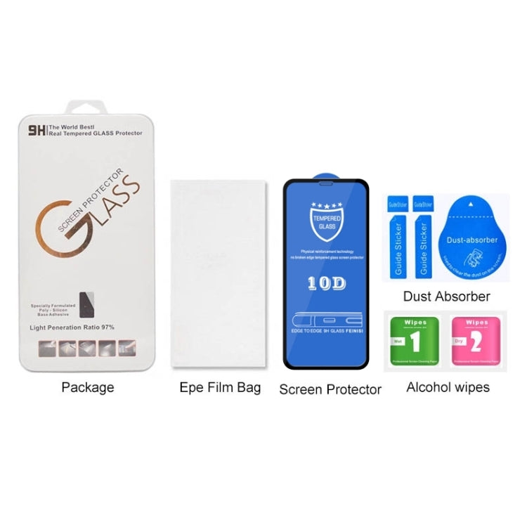 9H 10D全屏鋼化玻璃保護膜 適用於iPhone XS Max / iPhone 11 Pro Max